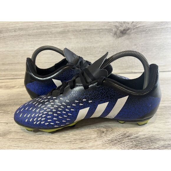 Adidas Cleats Youth US 5.5 Blue Lace Freak.4 Soccer Running Low Top FY0626 - Picture 6 of 9